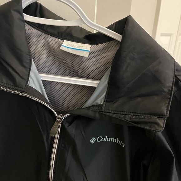Columbia women’s collared rain jacket with mesh lining size small long sleeves - Picture 5 of 13
